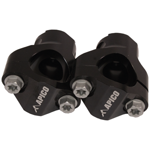 HANDLEBAR MOUNT KIT 28.6MM BLACK