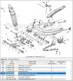 BETA OEM - Swing Arm Spacers