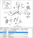 BETA OEM - Rear Disc Brake Caliper Bracket RR/XT