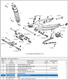 BETA OEM - Swing arm Axle NUT MY20+ RR