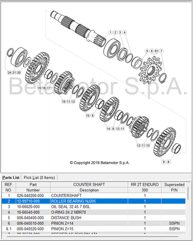 Roller Bearing NJ205