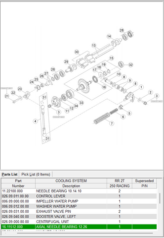 BETA OEM - Axial Needle Bearing