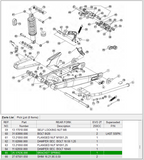 BETA OEM - PLATE, STAND SPRING