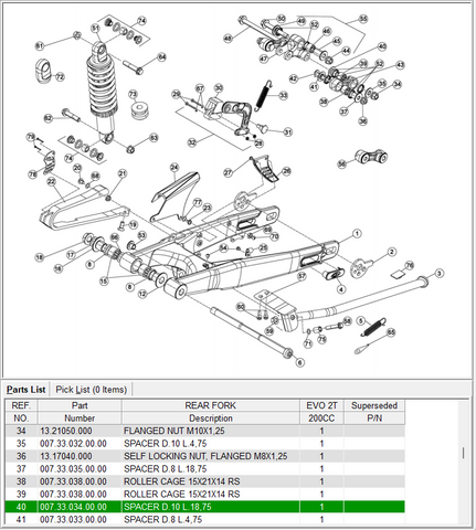 BETA OEM - SPACER D.10 L.18,75