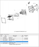 Beta OEM - Reed valve gasket