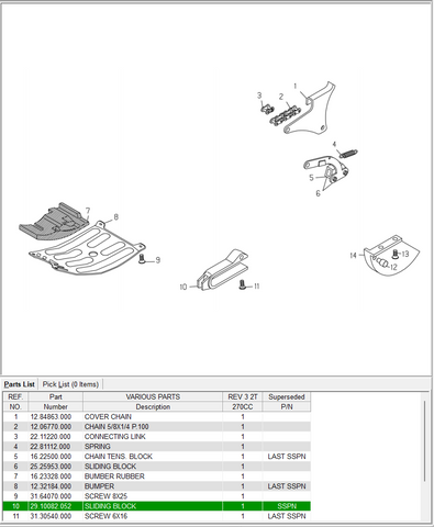 BETA OEM - CHAIN SMALL BLOCK