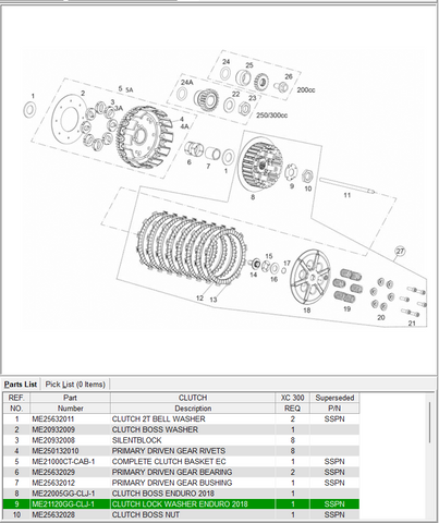 GasGas OEM - Clutch Lock Tab Washer Enduro *SALE*