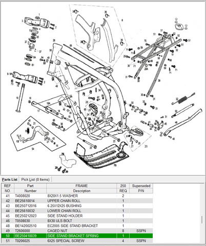 GasGas OEM - KickStand Spring *SALE*