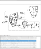 GasGas OEM - HEADLAMP RUBBER HOLDER *SALE*