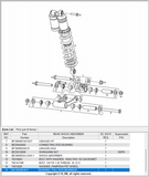 GasGas OEM - BUSHING, PULL ROD BEARINGS *SALE*