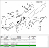 GasGas OEM - EXHAUST PIPE FLANGE EC125 *SALE*