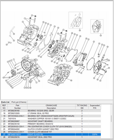 GasGas OEM - Oil level check glass
