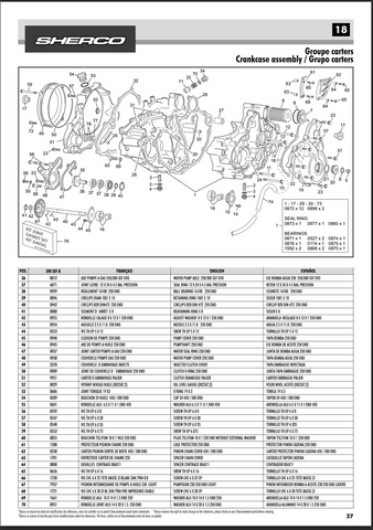 Sherco OEM - GASKET MAGNETO COVER 250/300 4T