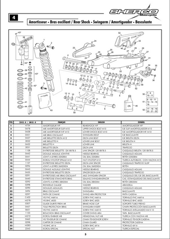 SHERCO  OEM - NEEDLE BEARING HK2012