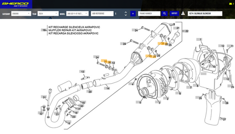 SHERCO OEM - Silent Block