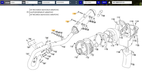 SHERCO OEM - SCREW TH EP 6 X 30