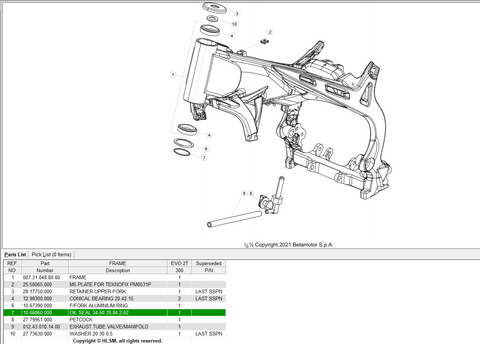BETA OEM - OIL SEAL 34,60.39,84.2,62