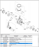Beta OEM -  4t Crank Seal 45.58.6