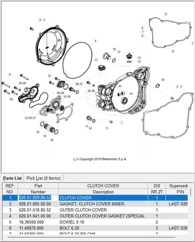 BETA OEM - 300RR Water Pump Body *REFURBISHED*