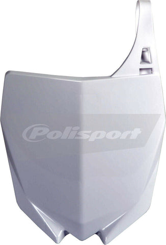 NUMBER PLATE YZ250F/450F(10-16)/YZ125/250(15-16) WHITE
